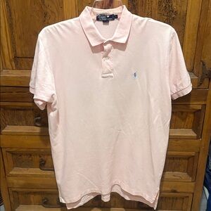 Ralph Lauren Men's Light Pink Polo Shirt